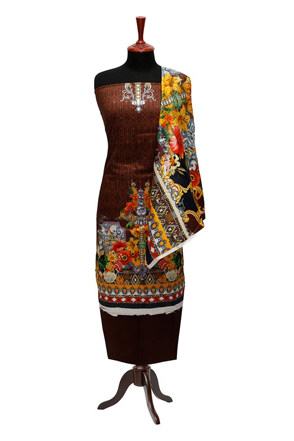 Star Digital Twill Linen`22 D#2809 Ch Brown