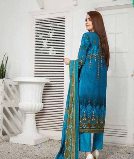 Star Print Lawn`22 D#1091 D Ferozi