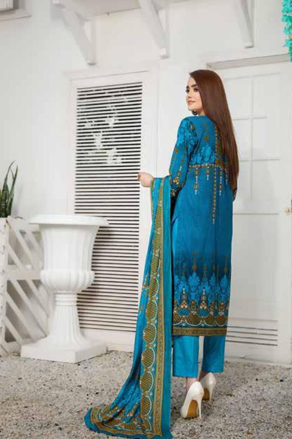 Star Print Lawn`22 D#1091 D Ferozi