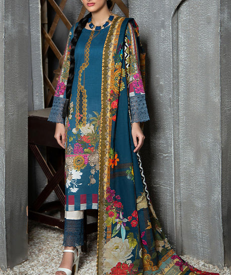 Subhata Exclusive Emb Lawn`22 D Green