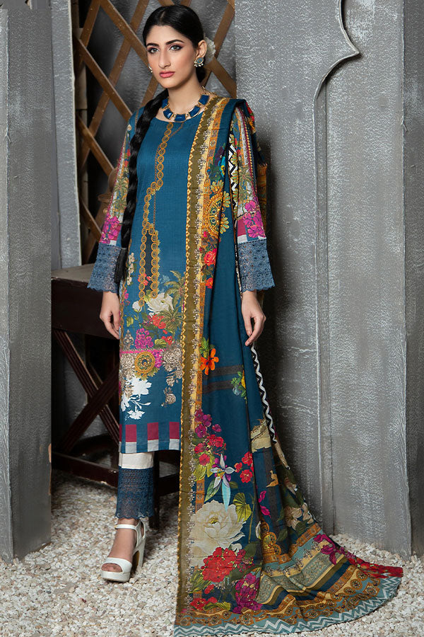 Subhata Exclusive Emb Lawn`22 D Green
