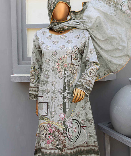 Sublime D/Print Lawn`22 D#21858 Grey