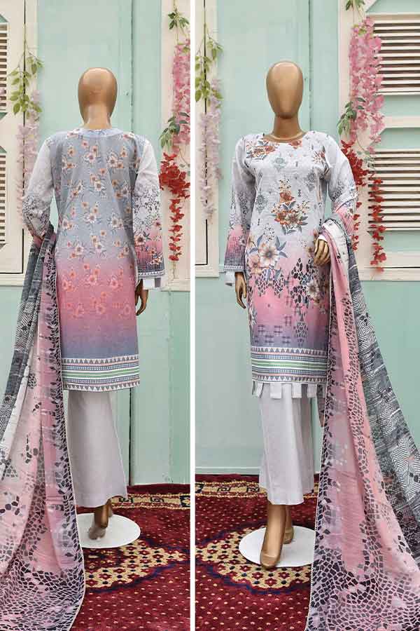 Sublime Slub Emb D/Lawn`22 D#21845 (Grey)