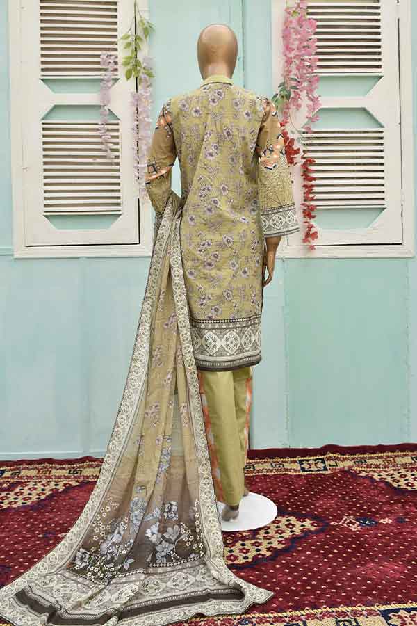 Sublime Slub Emb D/Lawn`22 D#21845 (M Green)