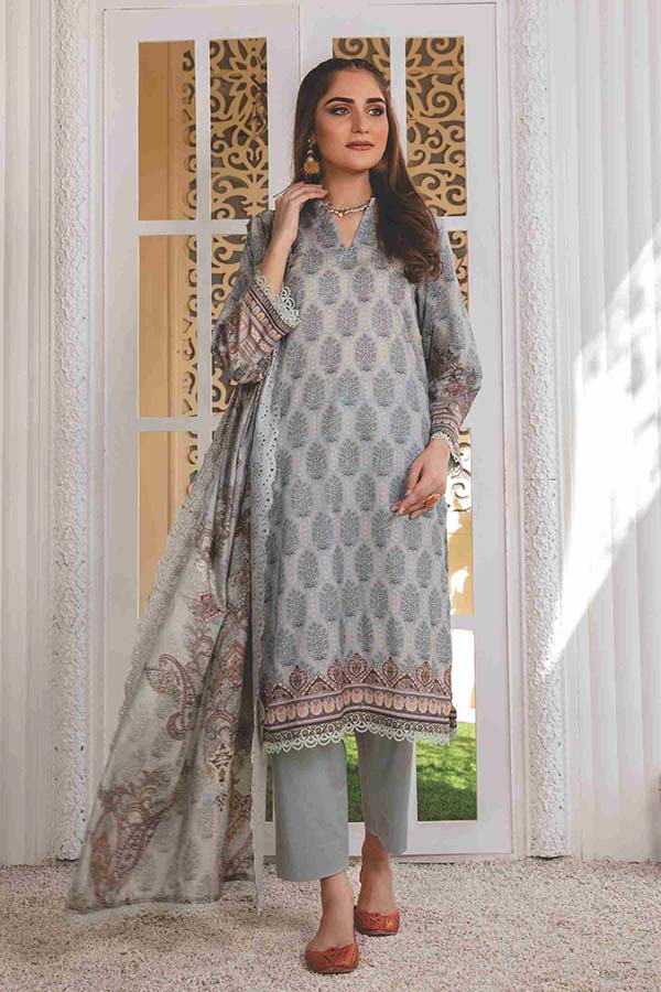 Sufiya D/Luxury Lawn'22 D#1906