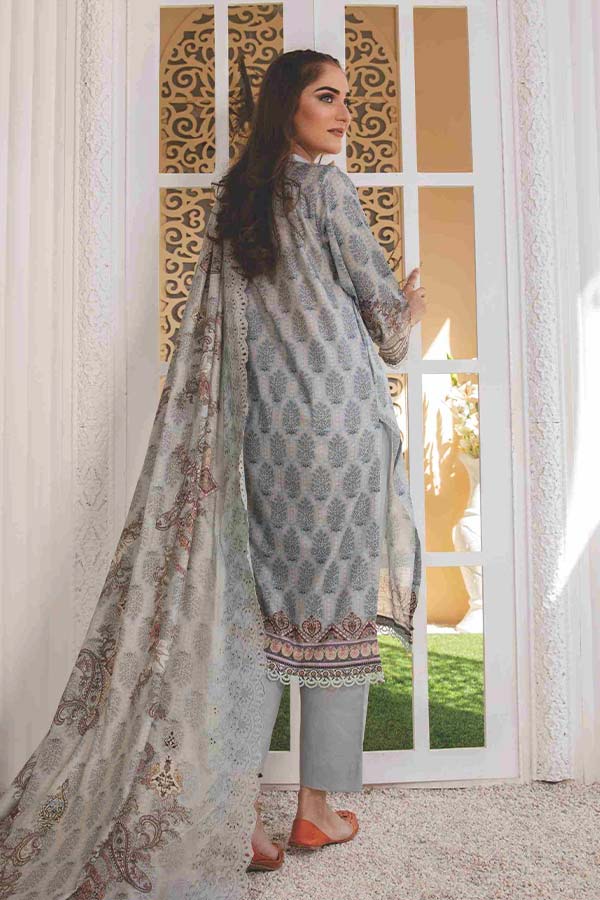 Sufiya D/Luxury Lawn'22 D#1906