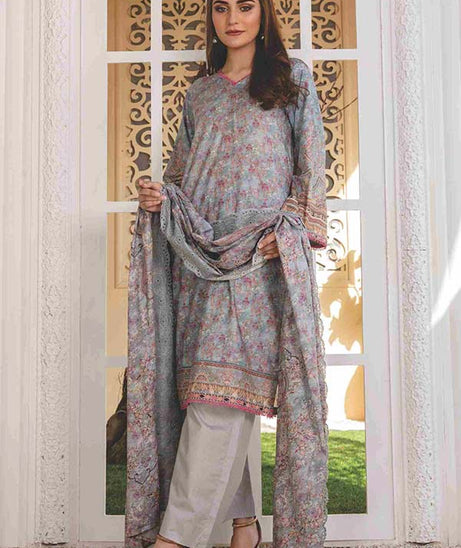 Sufiya D/Luxury Lawn'22 D#1909