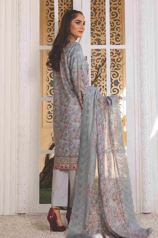 Sufiya D/Luxury Lawn'22 D#1909