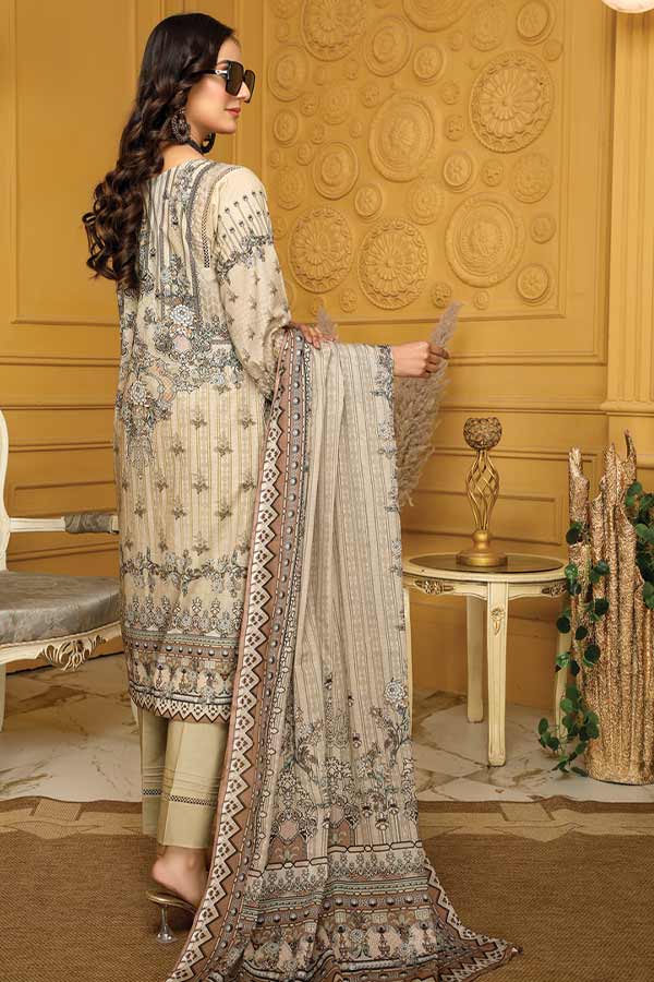 Tabeer DP Emb Lawn`23 Vol-1 D#01