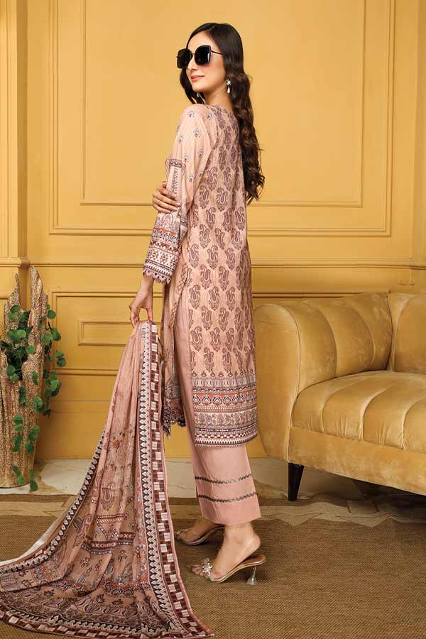 Tabeer DP Emb Lawn`23 Vol-1 D#06