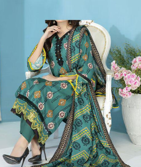 Tashifa Print Linen'24 D#12