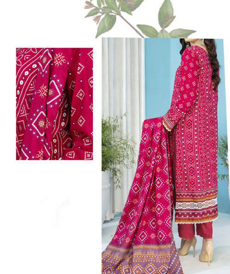 Tashifa Print Linen'24 D#18