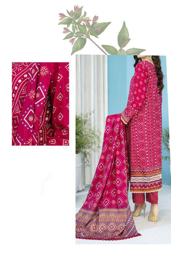 Tashifa Print Linen'24 D#18