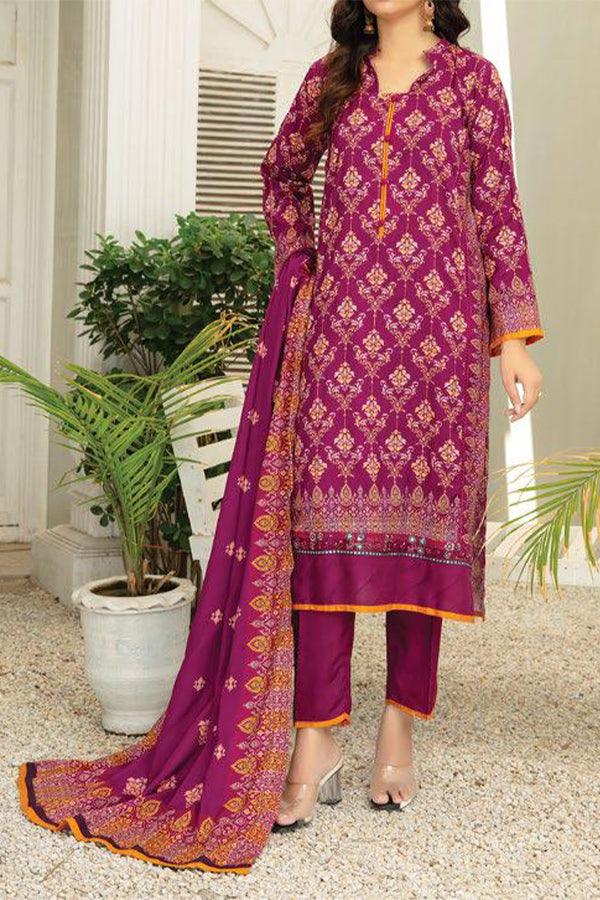 Tashifa Print Linen'24 D#19
