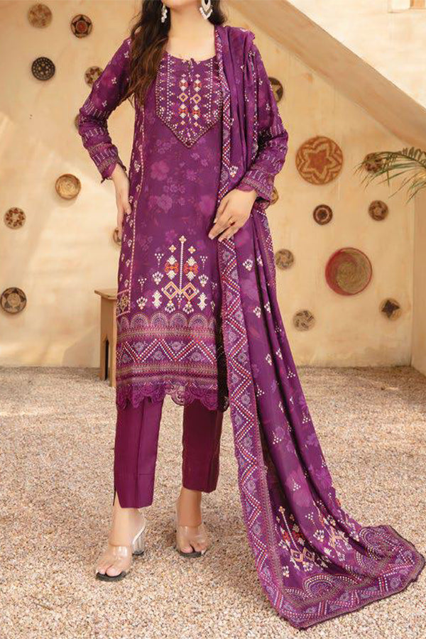 Tashifa Print Linen'24 D#3