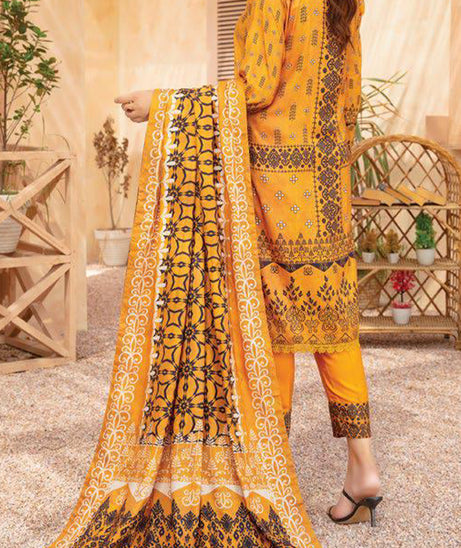 Tashifa Print Linen'24 D#4