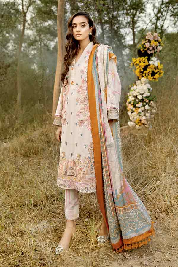 Tehzeeb E/Leather Peach`21 VOL-1 LP#06
