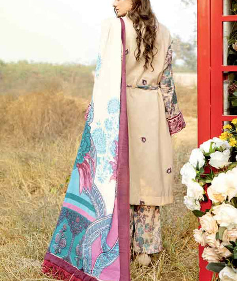 Tehzeeb E/Leather Peach`21 VOL-1 LP#10