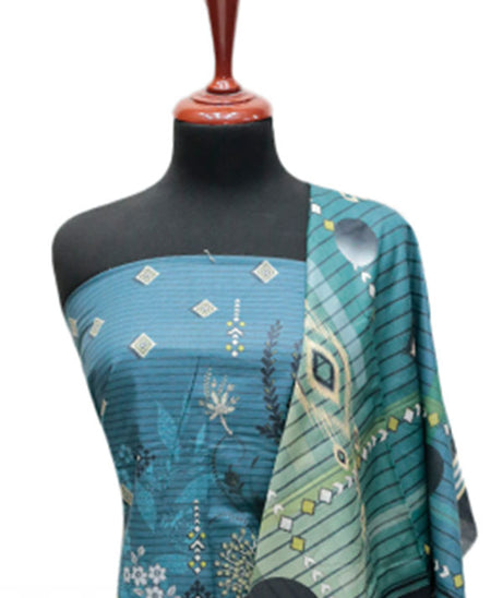 Tehzeeb Print Lawn`25 D#2 (B Grey)