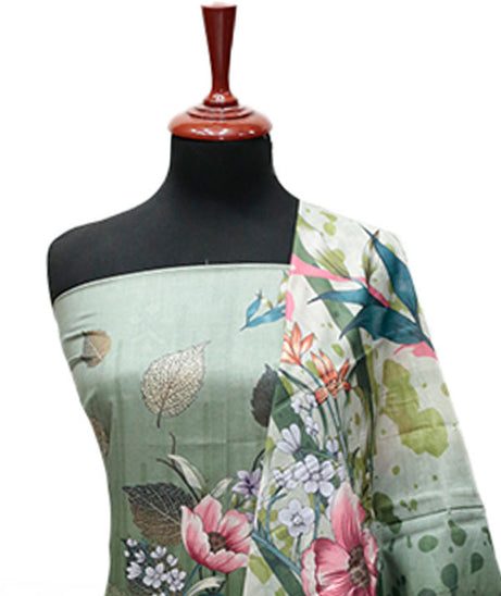 Tehzeeb Print Lawn`25 D#4 (B Green)