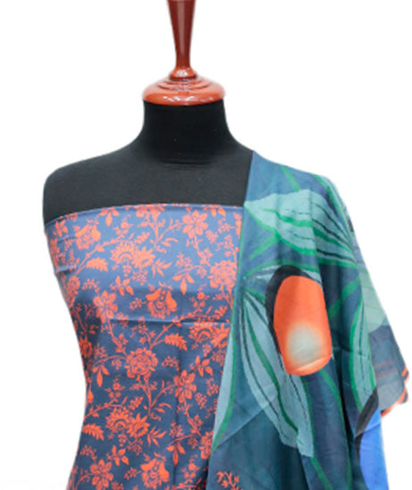 Tehzeeb Print Lawn`25 D#42 (Zink)