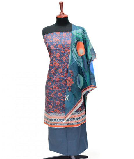 Tehzeeb Print Lawn`25 D#42 (Zink)