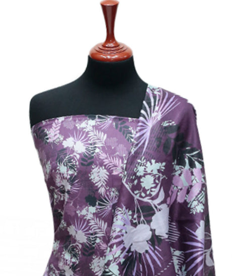 Tehzeeb Print Lawn`25 D#6 (Purple)