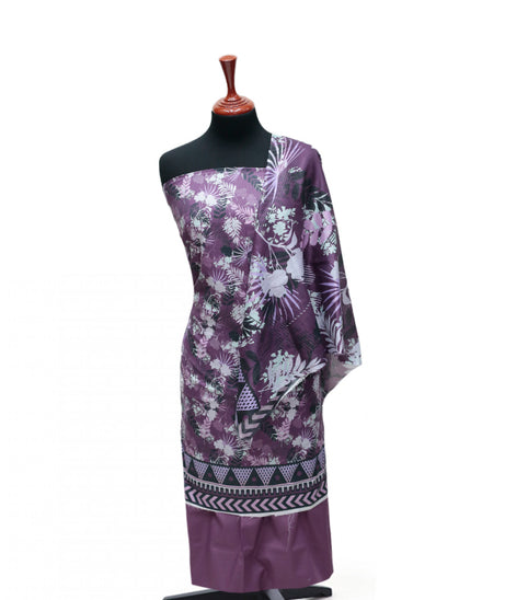 Tehzeeb Print Lawn`25 D#6 (Purple)