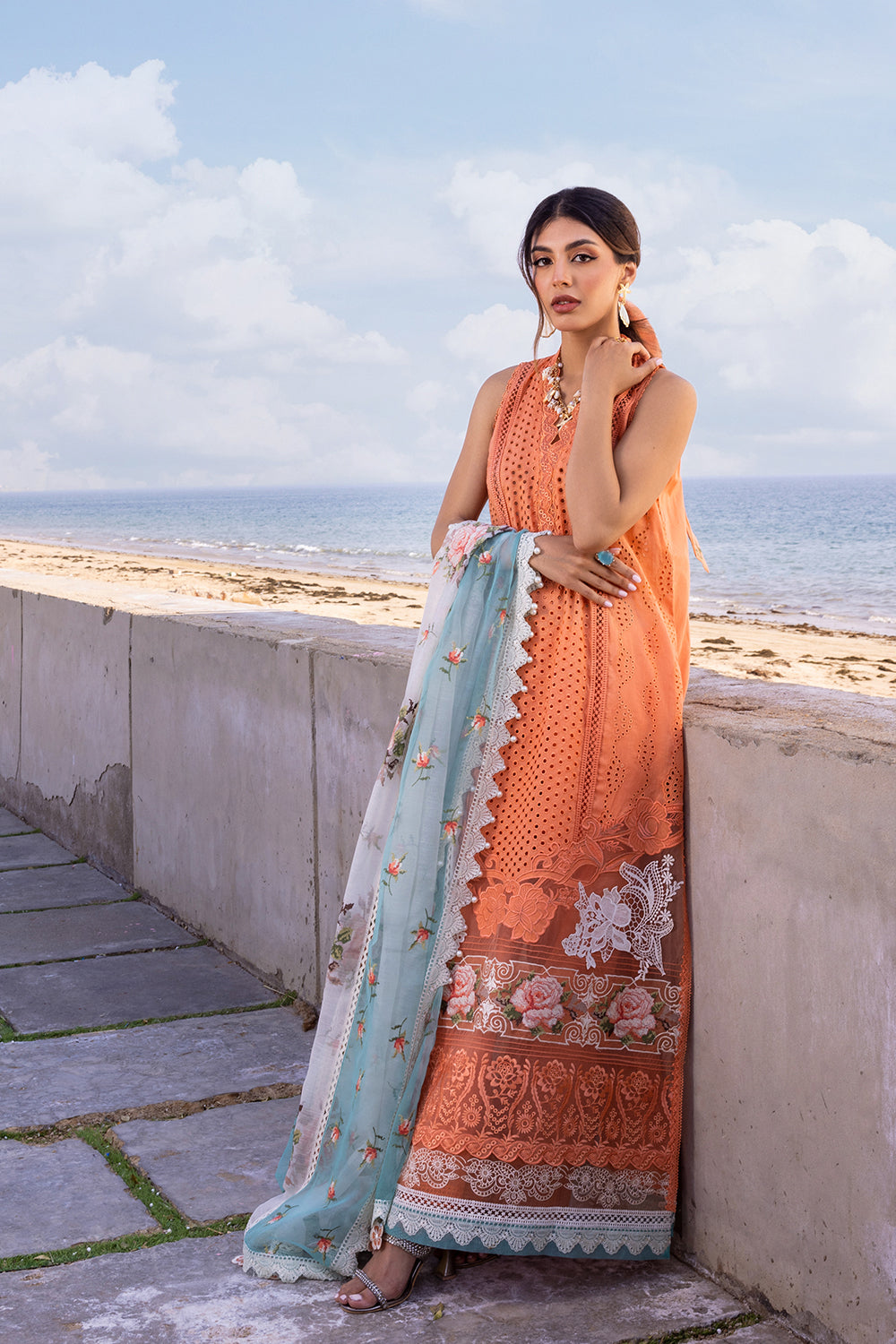 Saira Rizwan Luxury Lawn`24 (MABE)
