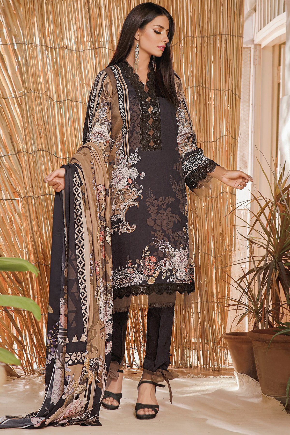 Urbane Print Linen`21 D#19865