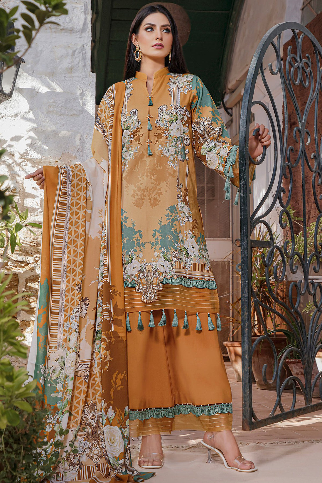 Urbane Print Linen`21 D#19880