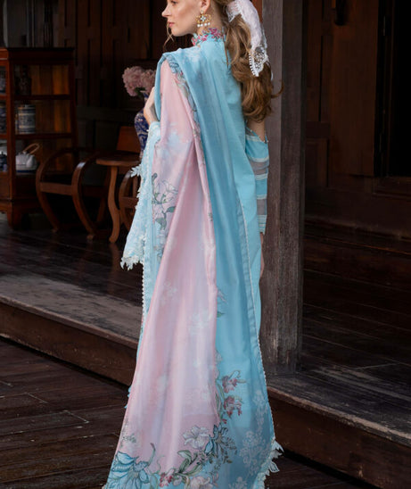 Asifa & Nabeel Luxury Lawn'24 D#01