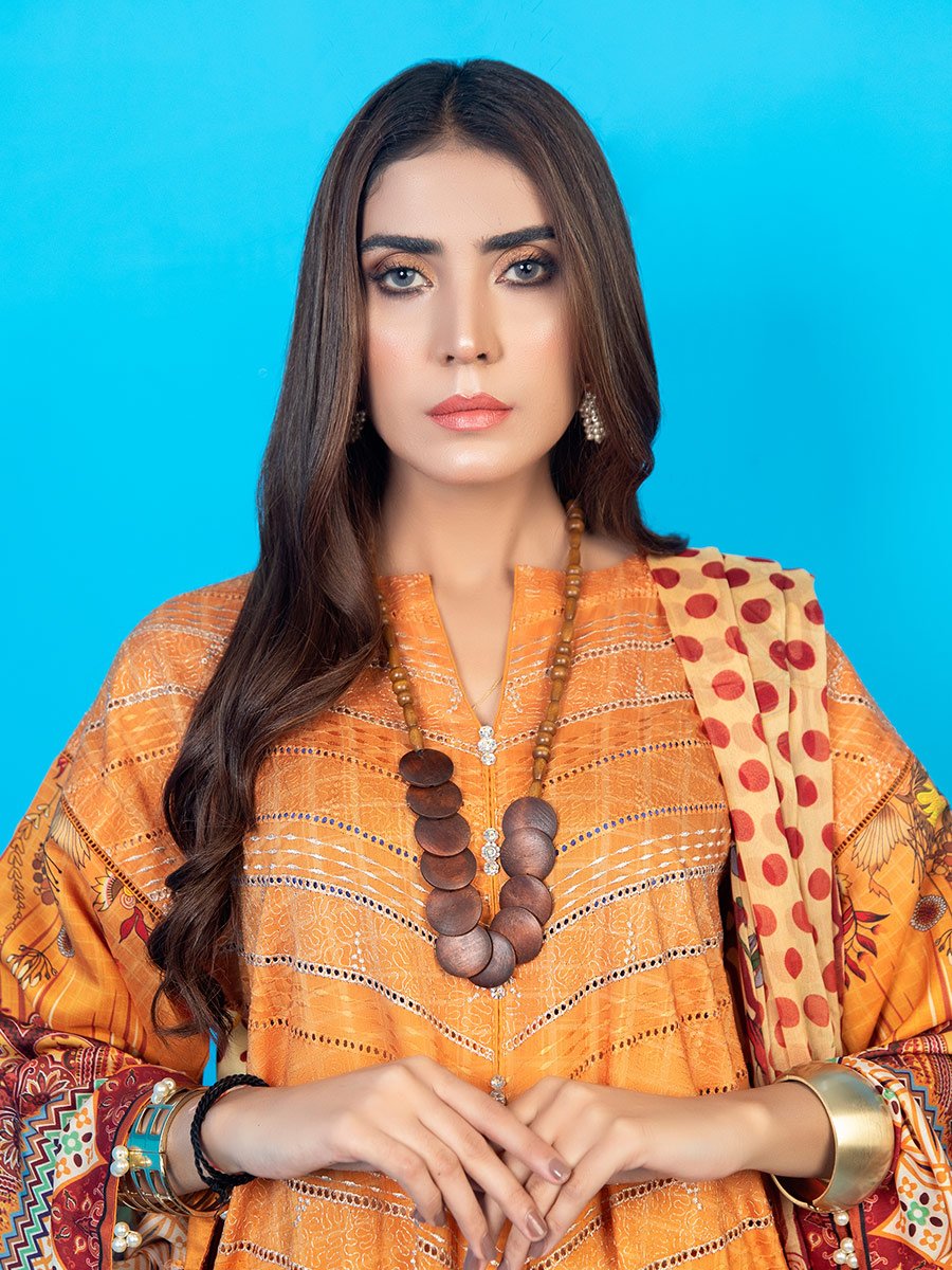 Aalaya Vintage Bloom Linen'21 Vol-1 D#6