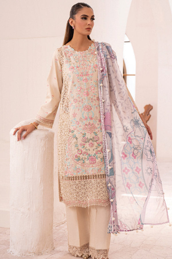 Asifa Nabeel Zaina Luxury`25 Ivory Bloom