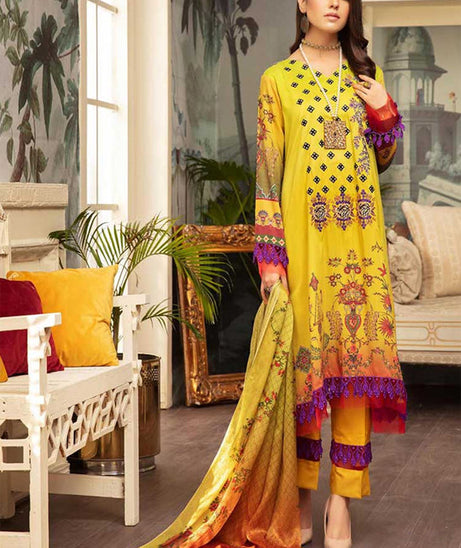 Shaista Rooma P/Emb Viscose`20 D#243