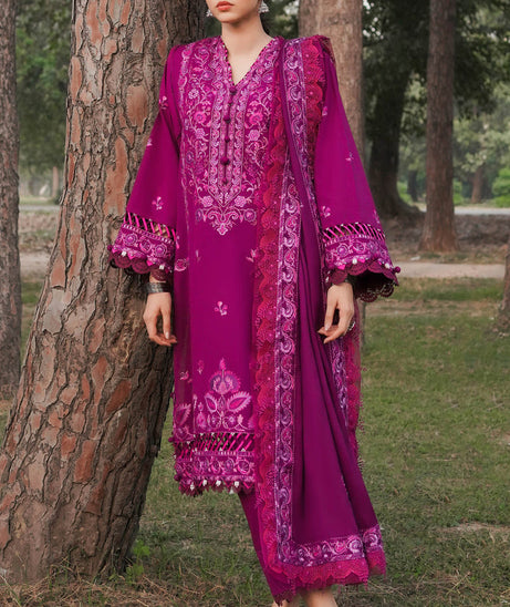 Zaha Winter Unstitched'23 Vol-2 D#10 SOUZAN
