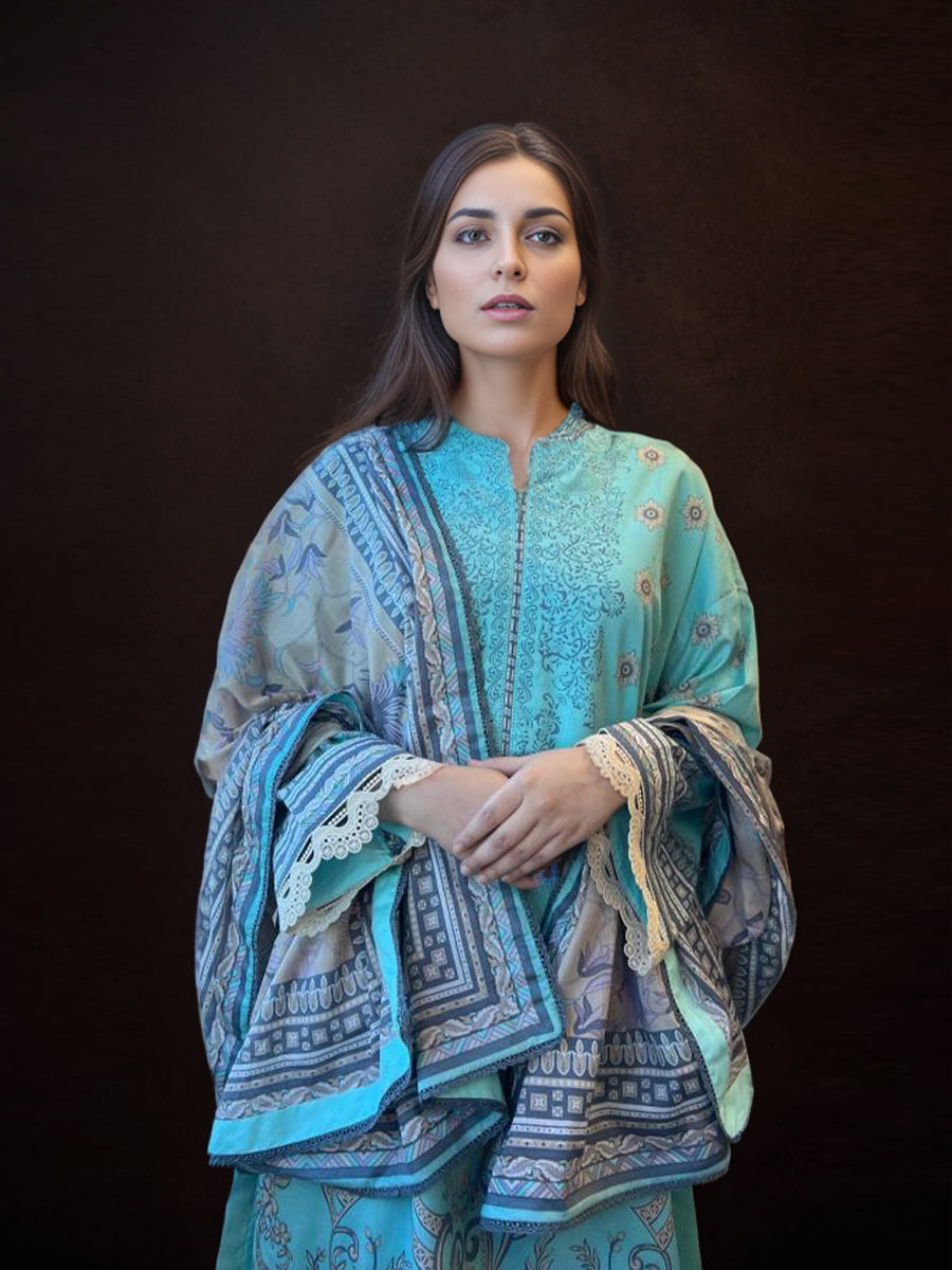 Salitex Aghaaz Print Lawn'24 R#18