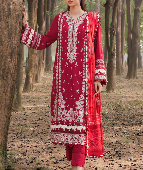Zaha Winter Unstitched'23 Vol-2 D#2 ALALAH