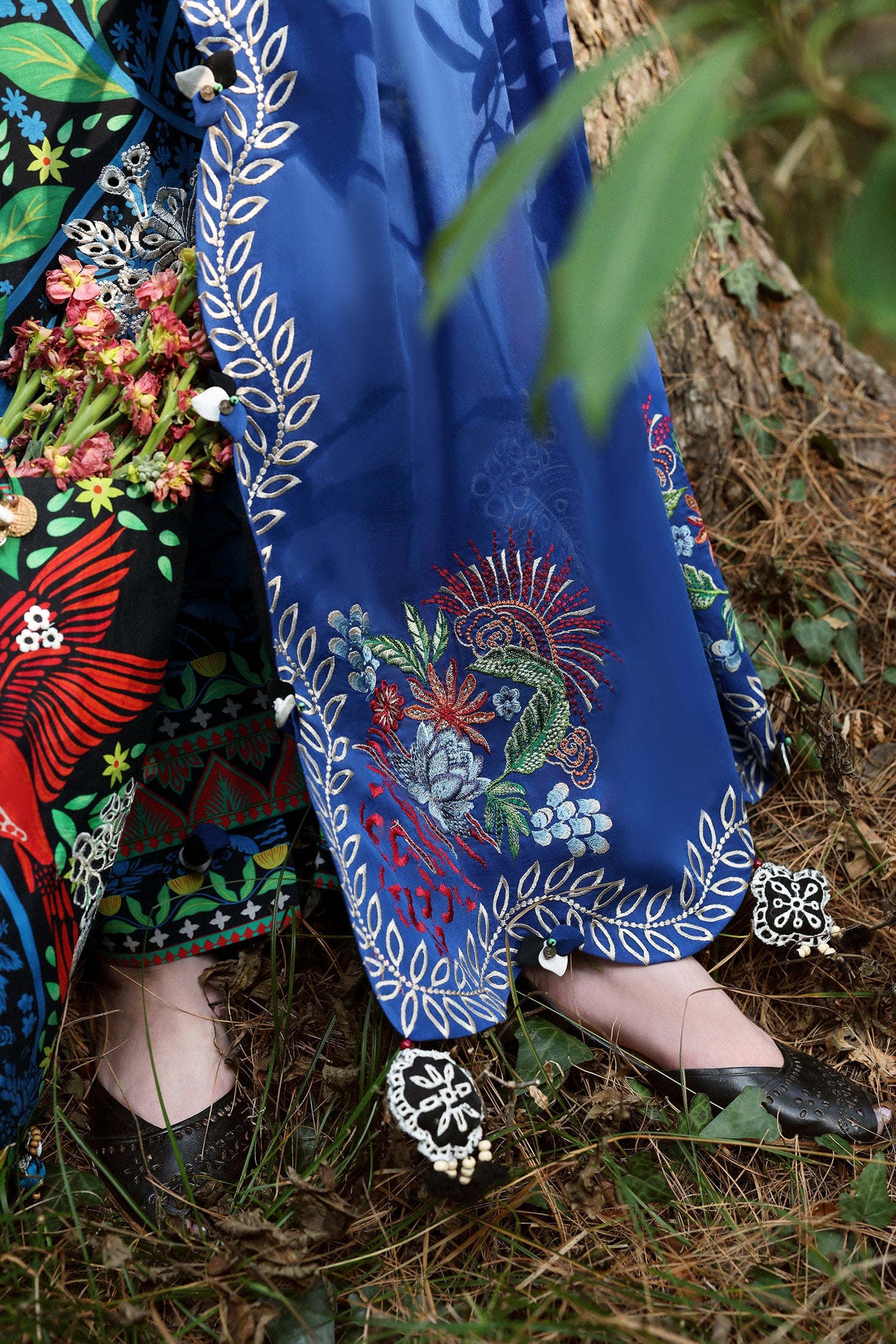 Zaha Neelum Unstitched Lawn`25 ZL#3-A