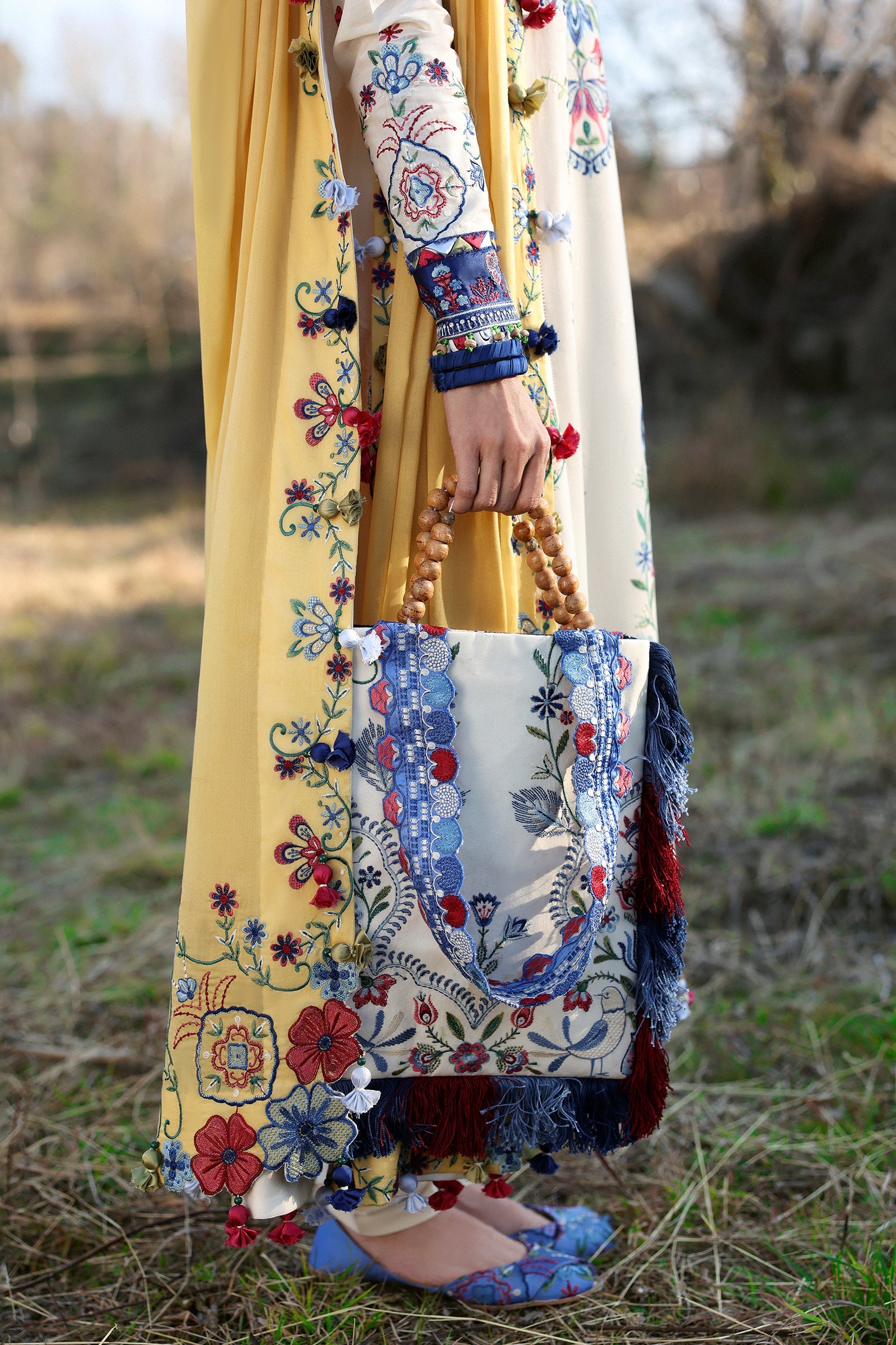 Zaha Neelum Unstitched Lawn`25 ZL#11-B