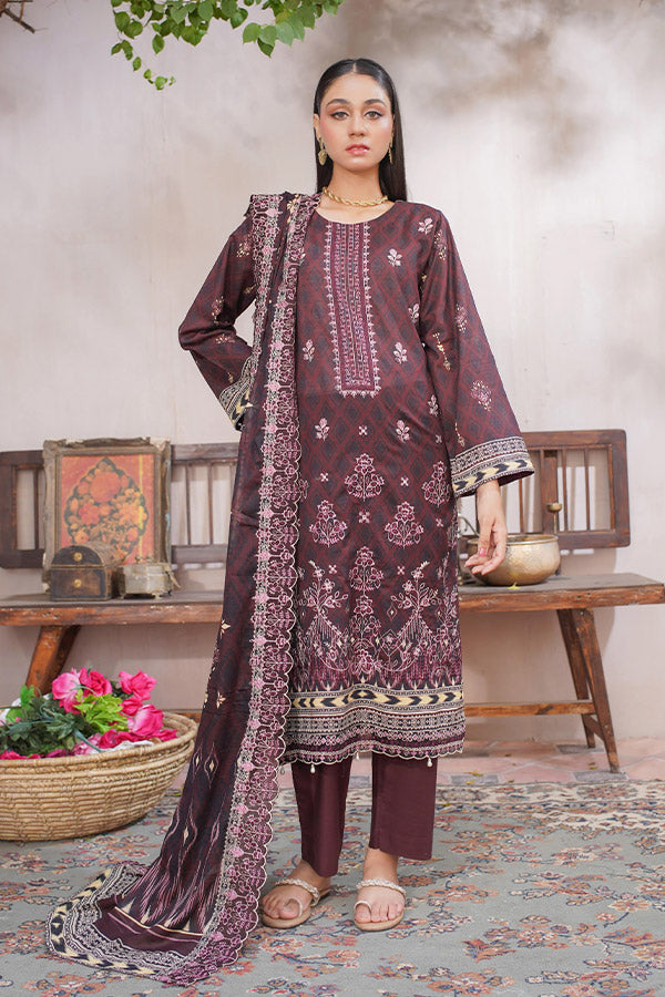 Shaista Amber Emb Lawn'26 D#23