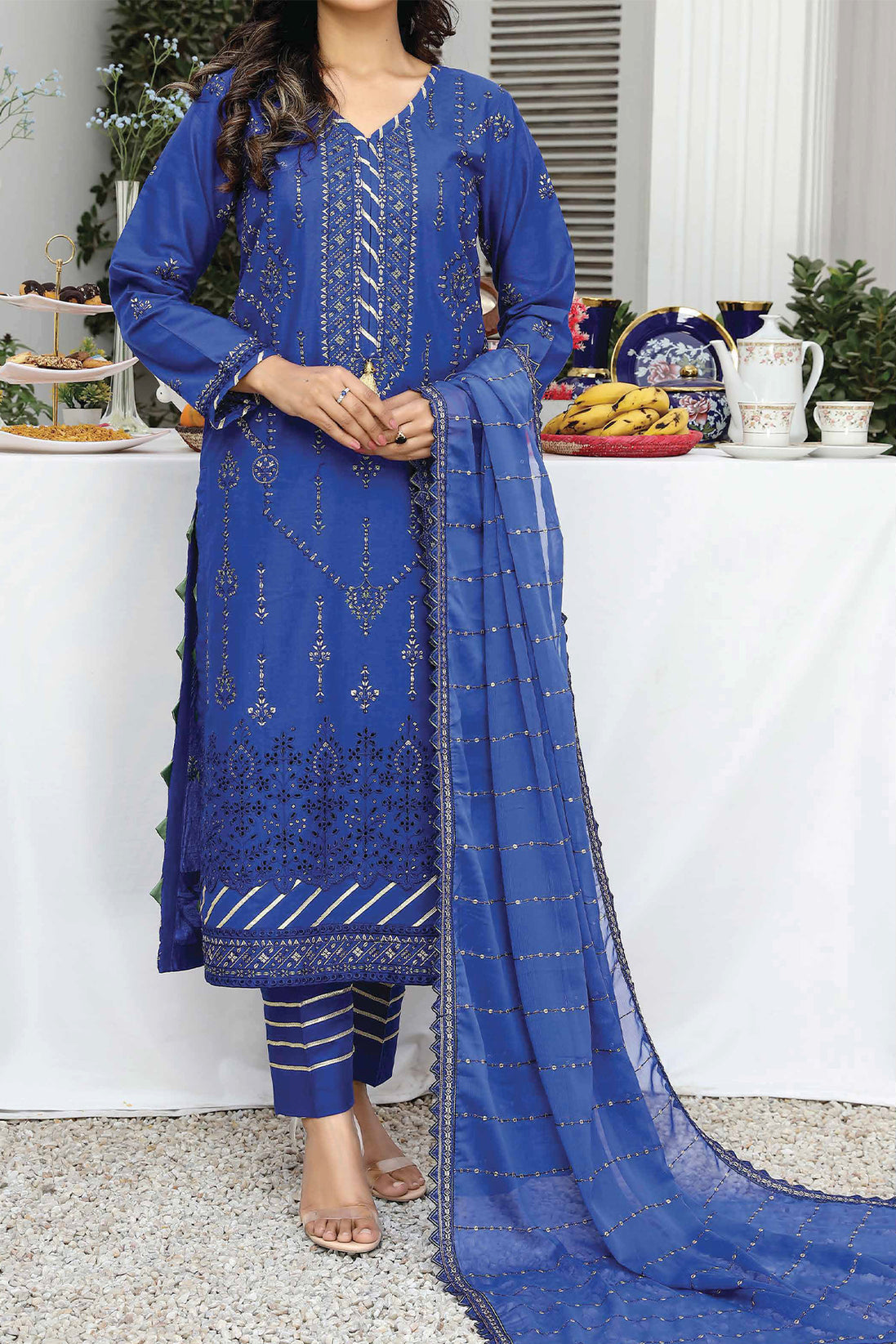 Chamak Damak Emb Lawn`24 D#05