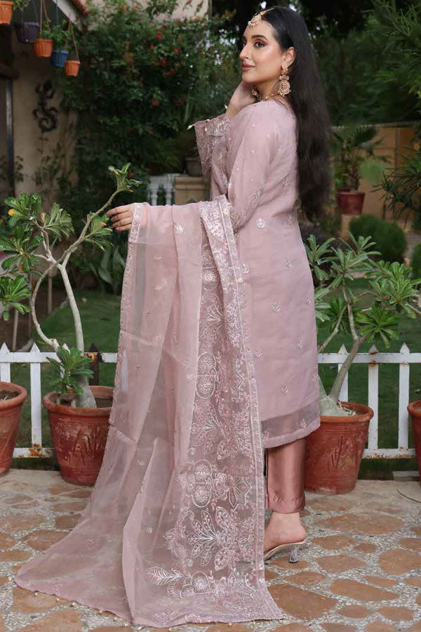 Mi Creation L/Shehnai Organza'24 (LT Pink)