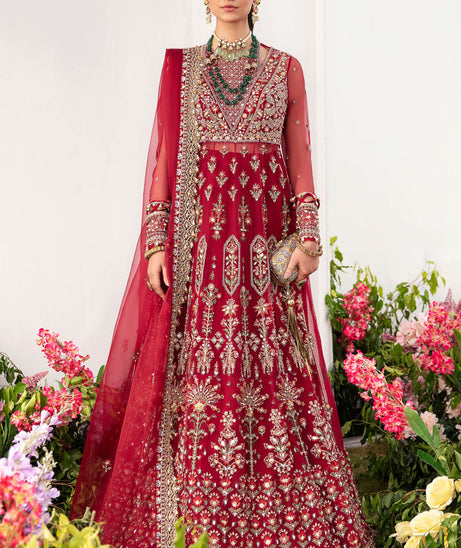 Zaha Gossamer Unstitched Autumn Edit'23 (Kyra) D#08
