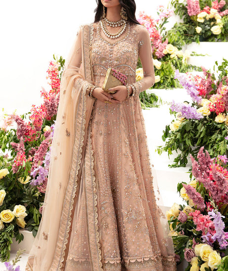 Zaha Gossamer Unstitched Autumn Edit'23 (Neda)