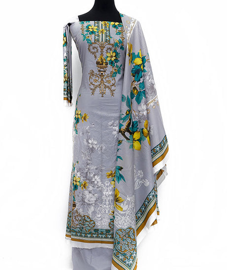 Sitara Universal Lawn`20 D#297 (Grey)