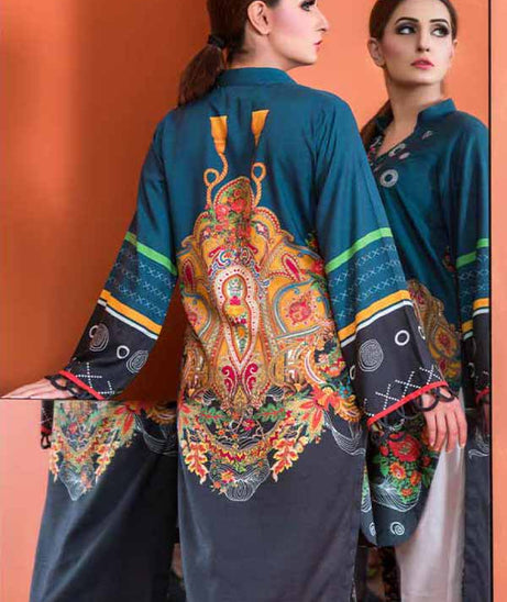 Plush Emb S/Linen Kurti`20 P#29