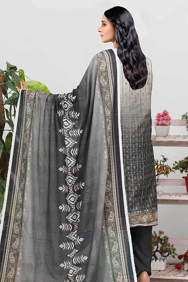 Bin Shahid Fancy Airjet Lawn`25 V#10 G Grev