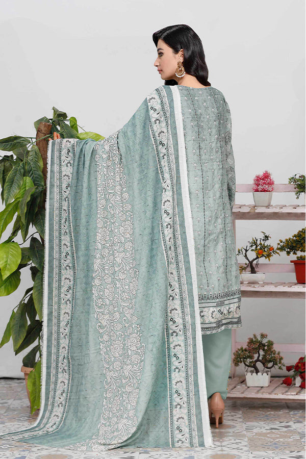 Bin Shahid Fancy Airjet Lawn`25 V#10 L Green