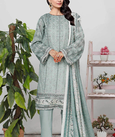 Bin Shahid Fancy Airjet Lawn`25 V#10 L Green